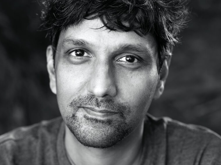 Karthik Ram portrait, close-up